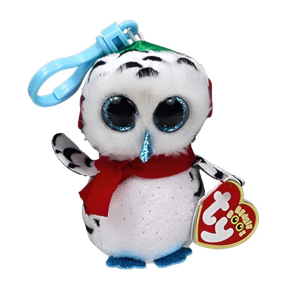 Modniche Mini Owl Plush Keychain – Soft Clip-On Toy for Kids